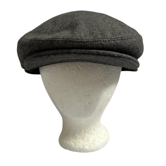 Epoch  Hat Co Wool Cap Cabbie Newsboy Grey American Classic One Size - Picture 2 of 10